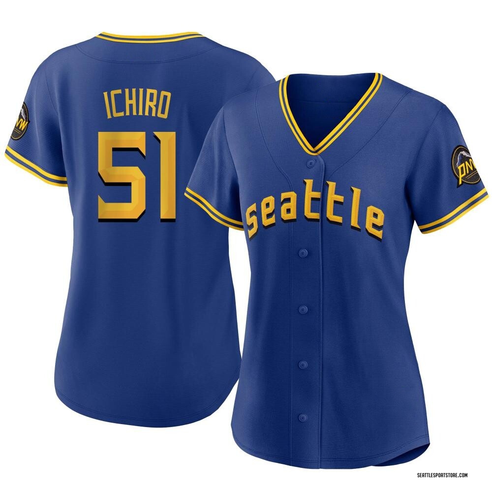 Buy Ichiro Suzuki Seattle Mariners Replica Home Jersey (Medium