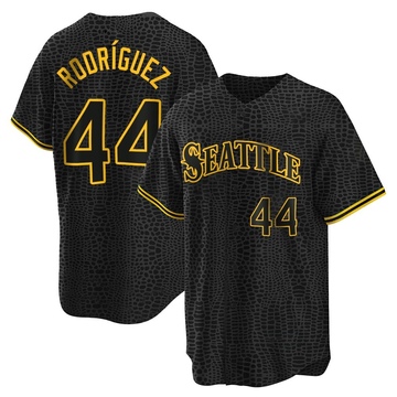 Women's Julio Rodriguez Seattle Mariners Replica Black Golden